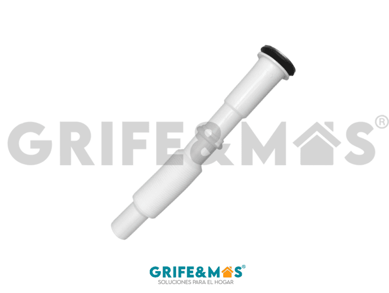 2932A CESPOL PARA LAVABO REJILLA DE ACERO INOXIDABLE CON EXTENSION DE 55 CM