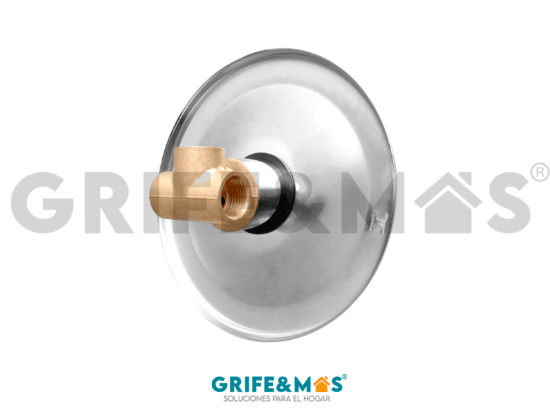 36276 MONOMANDO PARA REGADERA REDONDA ACABADO CROMO 36276 MONOMANDO PARA REGADERA REDONDA ACABADO CROMO