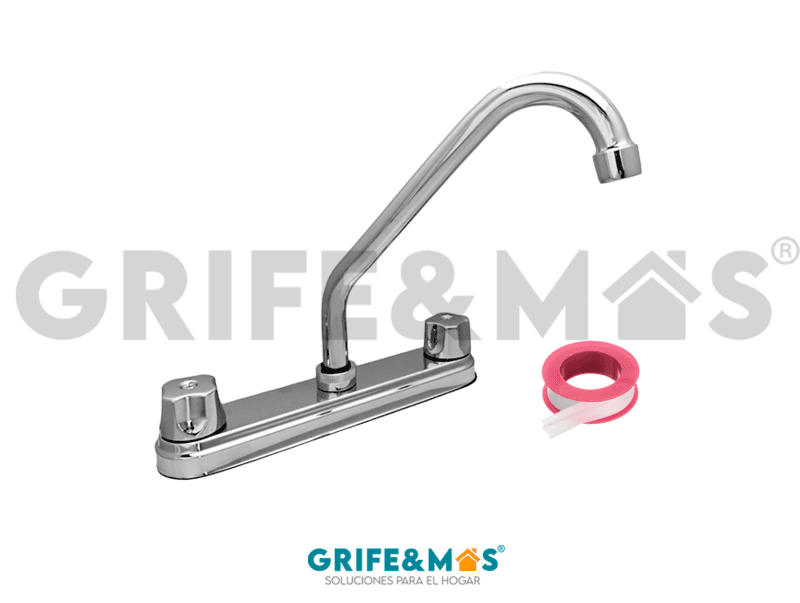 600201 MEZCLADORA PARA FREGADERO 8"