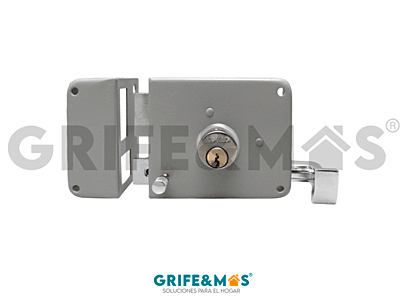 CS1 CERRADURA DE SOBREPONER IZQUIERDA GRIS
