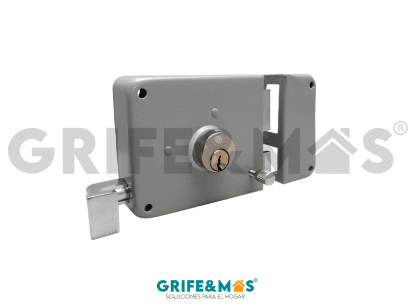 CS2 CERRADURA DE SOBREPONER DERECHA GRIS