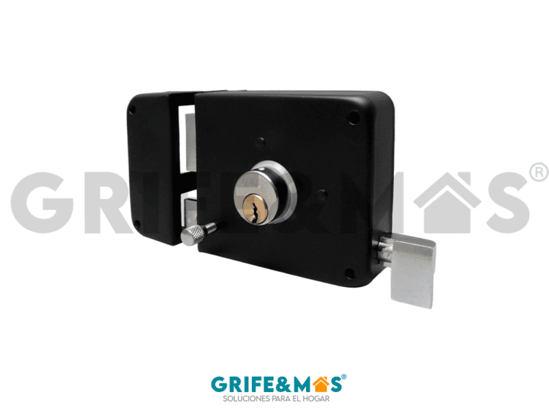 CS3 CERRADURA DE SOBREPONER IZQUIERDA NEGRO