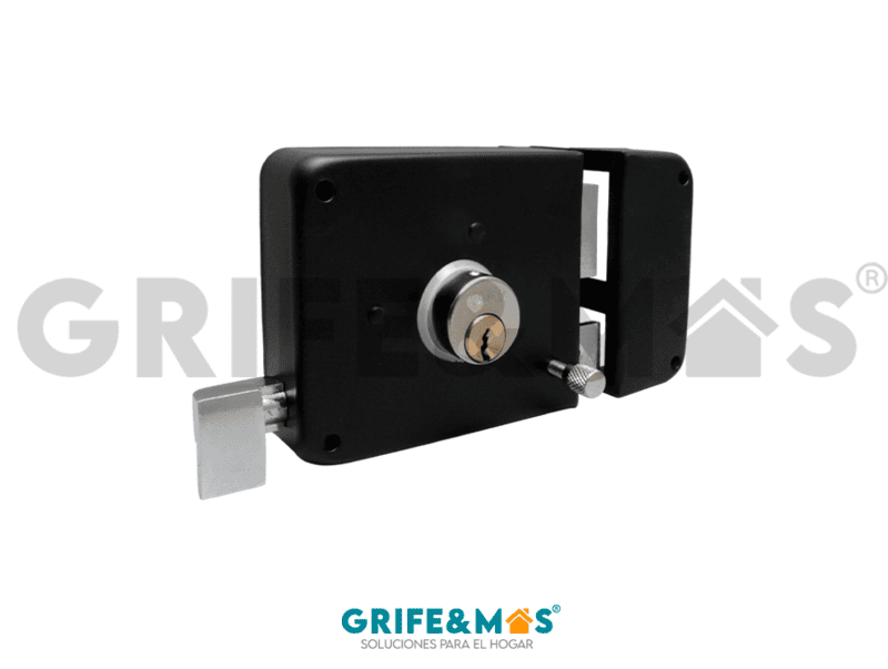 CS4 CERRADURA DE SOBREPONER DERECHA NEGRO