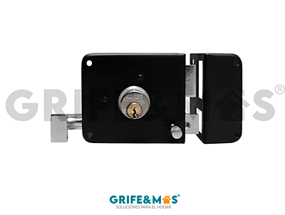 CS4 CERRADURA DE SOBREPONER DERECHA NEGRO