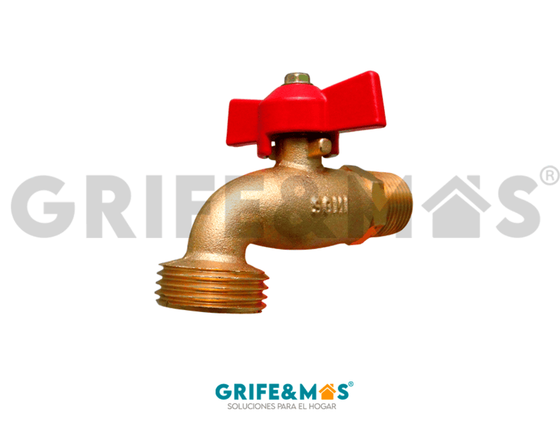 F-15046 LLAVE DE JARDIN MARIPOSA 1/2" (PAQ x 5PZ)