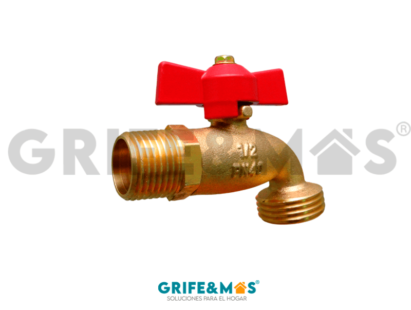 F-15046 LLAVE DE JARDIN MARIPOSA 1/2" (PAQ x 5PZ)