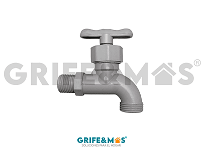 G LLAVE DE NARIZ PLASTICO GRIS  (PAQ x 5pz)