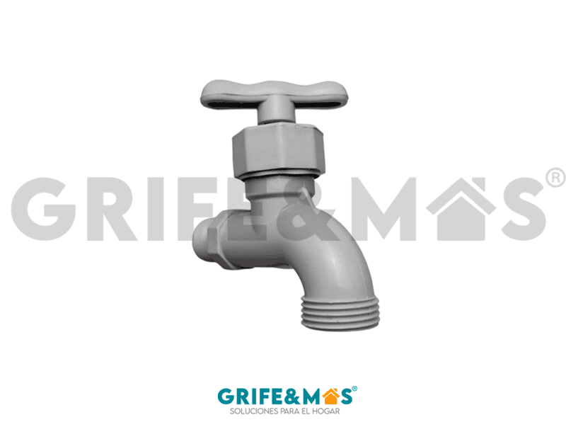 G LLAVE DE NARIZ PLASTICO GRIS  (PAQ x 5pz)