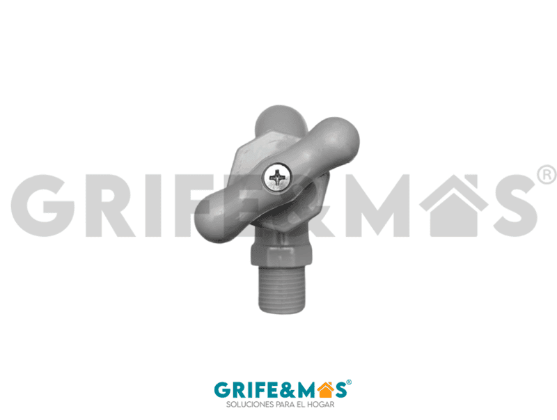 G LLAVE DE NARIZ PLASTICO GRIS  (PAQ x 5pz)