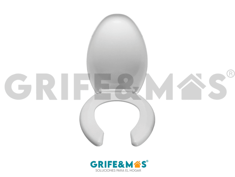 VL010205 ASIENTO PARA WC ALARGADO FRENTE ABIERTO SLOW CLOSE VL010205 ASIENTO PARA WC ALARGADO FRENTE ABIERTO SLOW CLOSE