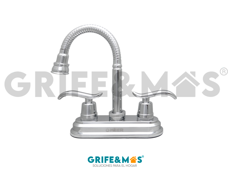 MZL4219F MEZCLADORA FLEXIBLE PARA LAVABO 4" MZL4219F MEZCLADORA FLEXIBLE PARA LAVABO 4"