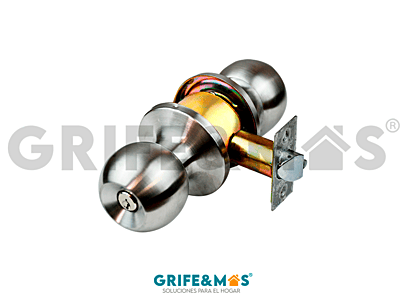 PC01 PERILLA CILINDRICA C/ LLAVES ACERO INOXIDABLE