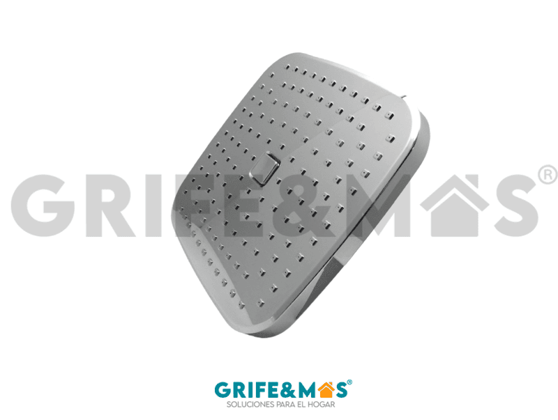 REPU8-C REGADERA CUADRADA PUSH CROMADO 9" REPU8-C REGADERA CUADRADA PUSH CROMADO 9"