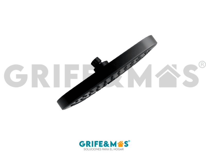 REPU8-N REGADERA CUADRADA PUSH NEGRA 9" REPU8-N REGADERA CUADRADA PUSH NEGRA 9"