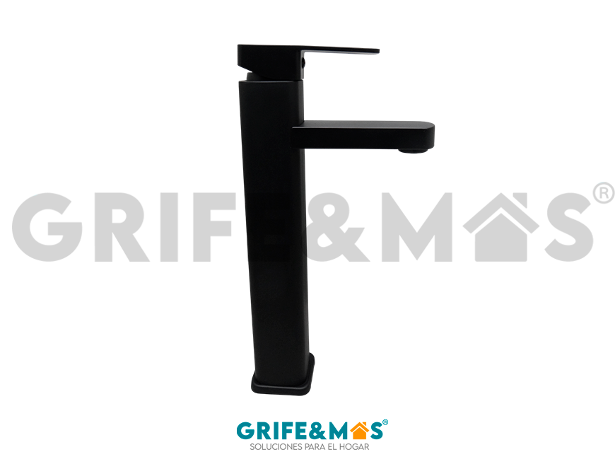 SF-11803-N MONOMANDO PARA LAVABO 29CM COLOR NEGRO MATE