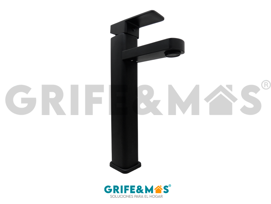 SF-11803-N MONOMANDO PARA LAVABO 29CM COLOR NEGRO MATE