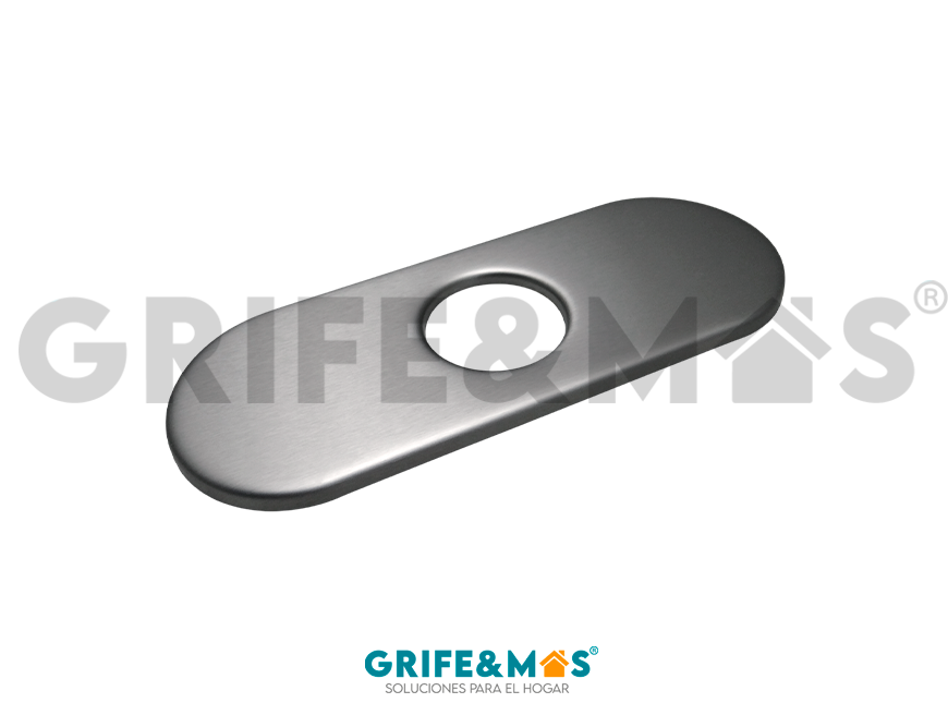 SF-61701-1 CUBIERTA PARA MONOMANDO SATINADA 4"