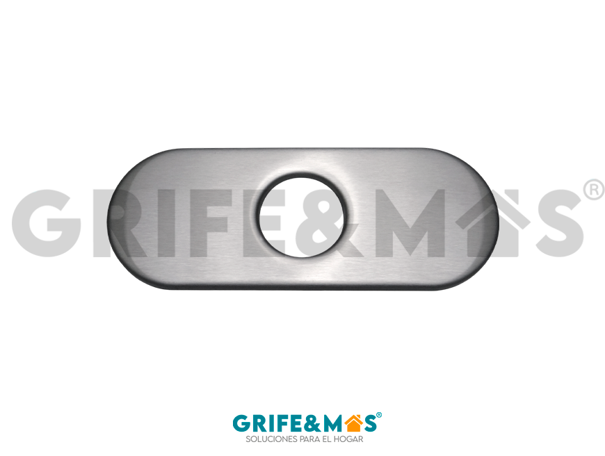 SF-61701-1 CUBIERTA PARA MONOMANDO SATINADA 4"