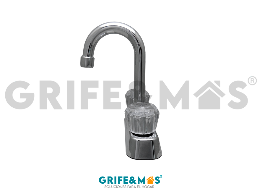 SP-40021 MEZCLADORA 4" PARA LAVABO CROMADO (SP4021)