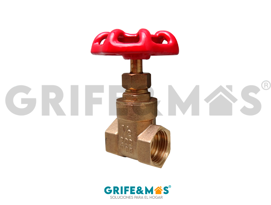 SP-70056 VALVULA COMPUERTA 1/2" ROSCABLE, CUERPO DE LATON MANERAL METALICO SP-70056 VALVULA COMPUERTA 1/2" ROSCABLE, CUERPO DE LATON MANERAL METALICO