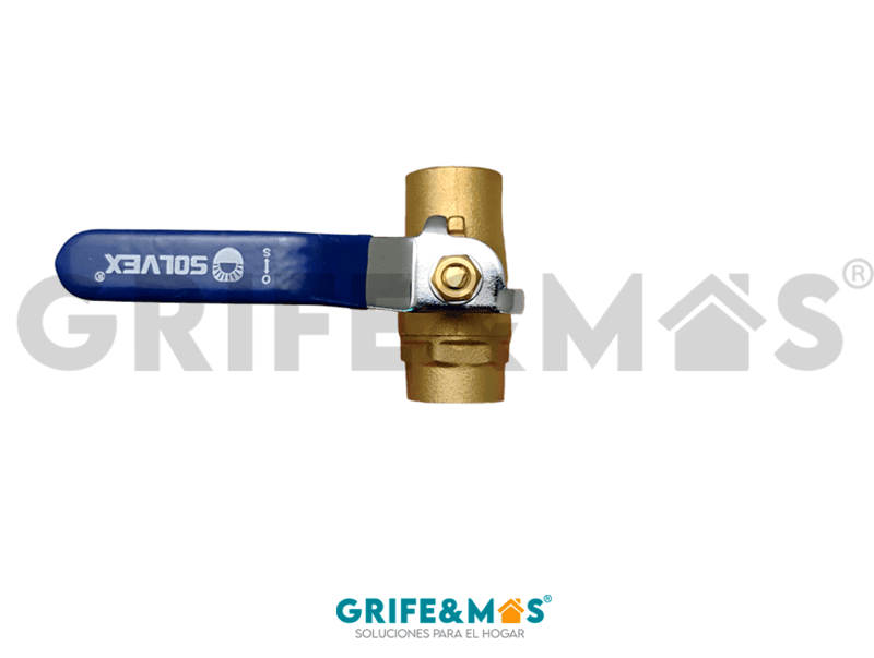 SP-70102-2 VALVULA DE ESFERA 3/4" SOLDABLE, CUERPO DE LATON