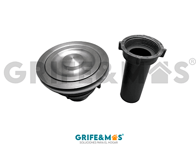 CANS-003 CONTRA CANASTA CON TAPA ACERO INOX