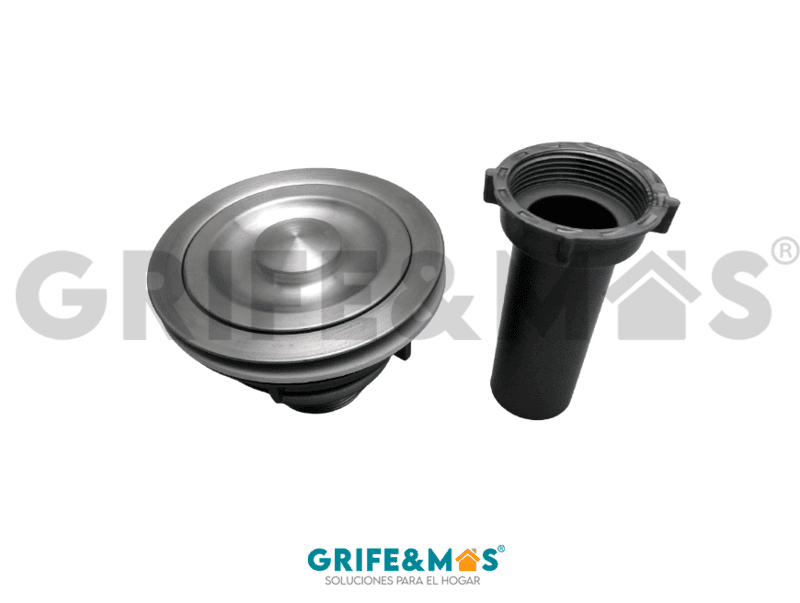 CANS-003 CONTRA CANASTA CON TAPA ACERO INOX