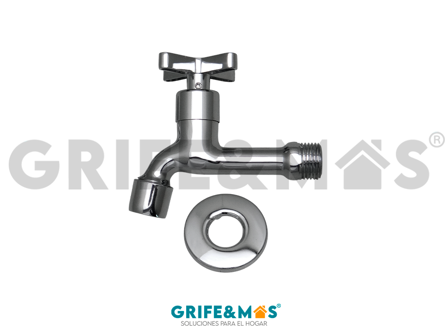 SP-30221 LLAVE DE JARDIN METALICA 8.3 CM CON AIREADOR SP-30221 LLAVE DE JARDIN METALICA 8.3 CM CON AIREADOR