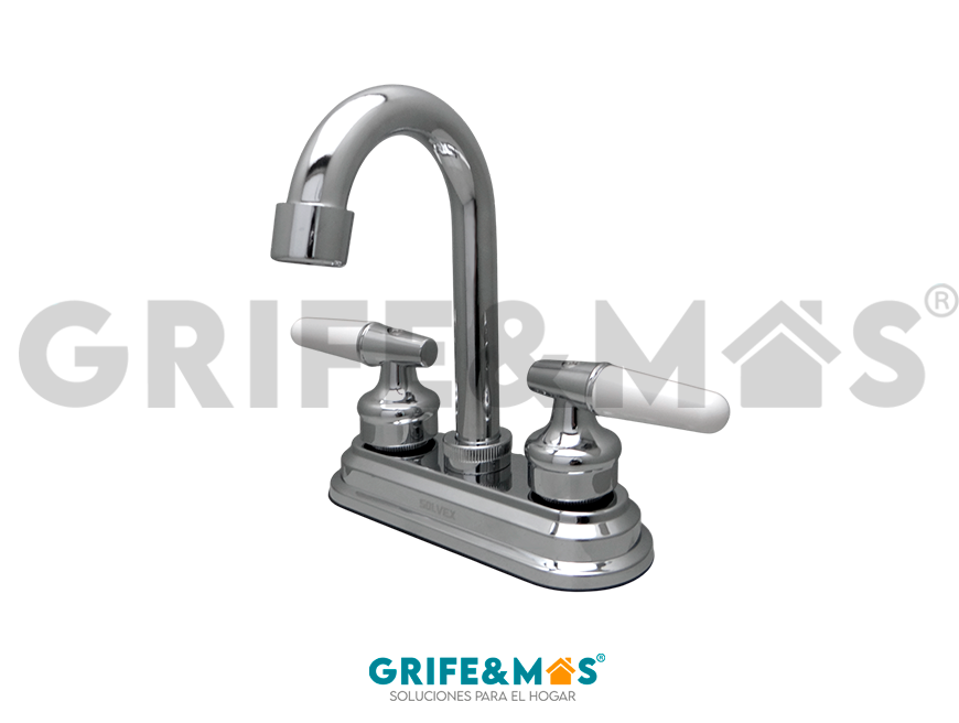 SP-40004-2 MEZCLADORA 4  PARA LAVABO