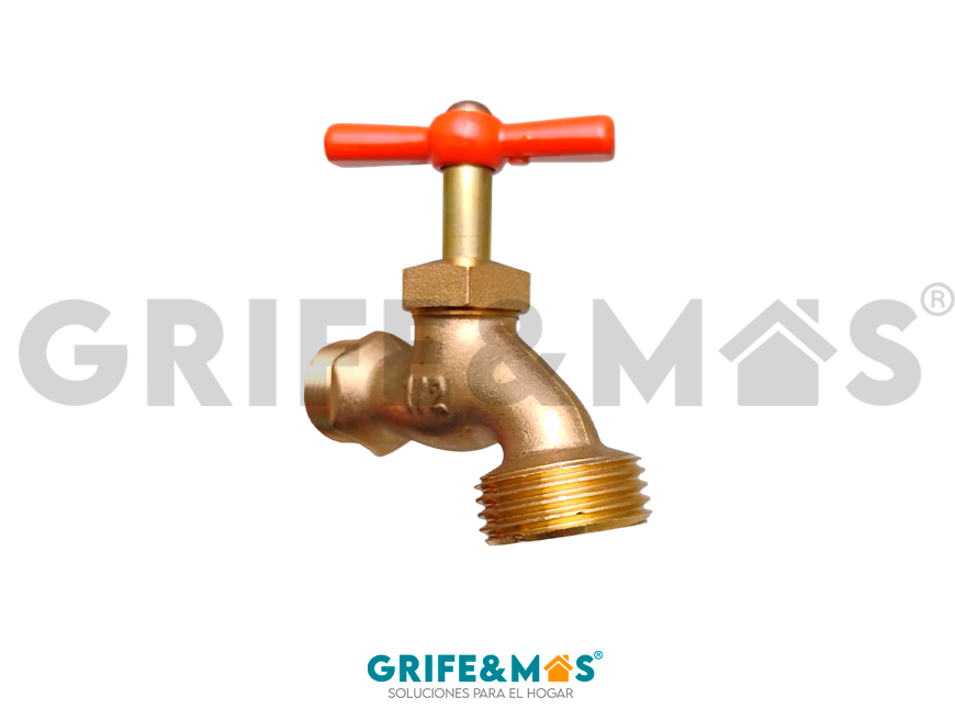 SP-70054 LLAVE PARA JARDIN DE LATON (PAQ x 5pz)