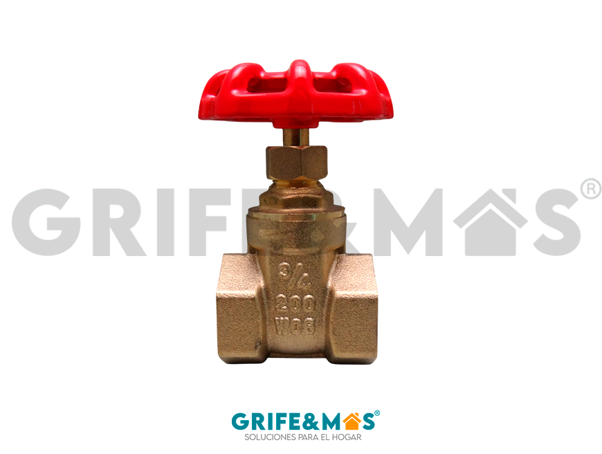 SP-70056-2 VALVULA COMPUERTA 3/4" ROSCABLE, CUERPO DE LATON MANERAL METALICO SP-70056-2 VALVULA COMPUERTA 3/4" ROSCABLE, CUERPO DE LATON MANERAL METALICO