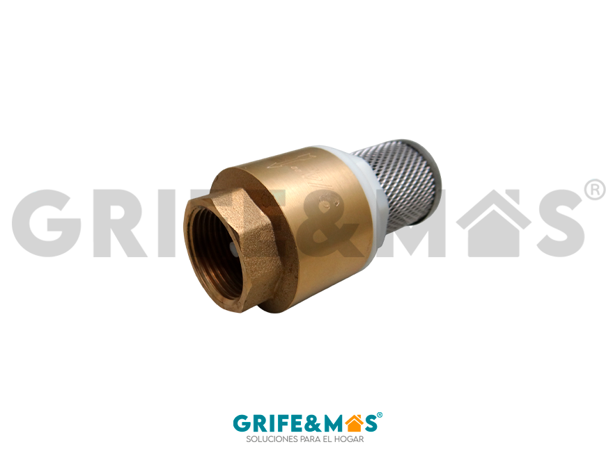 SP-70059-2 PICHANCHA 3/4" CON REJILLA DE ACERO INOXIDABLE CUERPO DE LATON