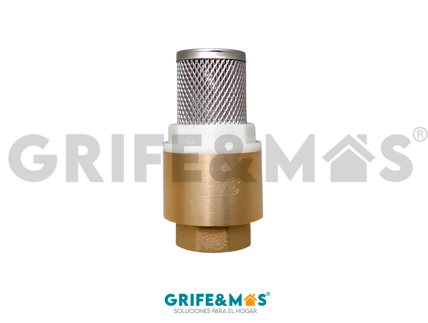 SP-70059-2 PICHANCHA 3/4" CON REJILLA DE ACERO INOXIDABLE CUERPO DE LATON