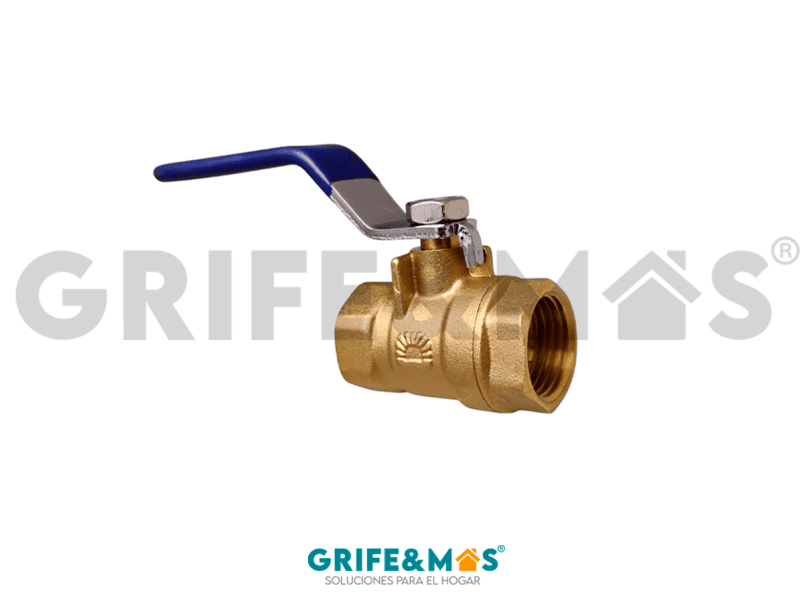 SP-70103 VALVULA DE ESFERA 1/2" ROSCABLE, CUERPO DE LATON